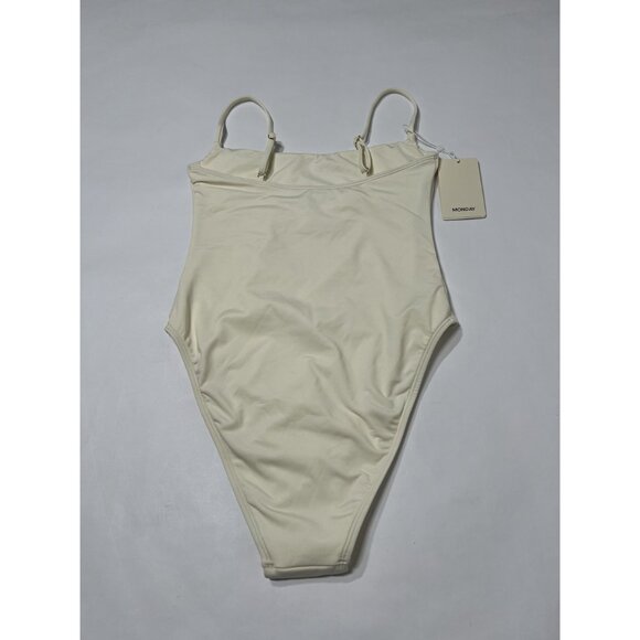 MONDAY Swimwear Sausalito One Piece Swimsuit in Ivory - Picture 4 of 5